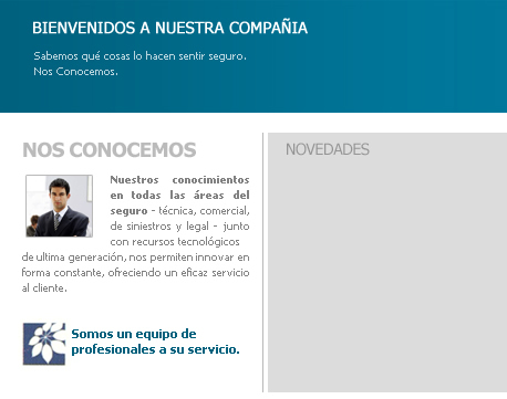 Bienvenidos a Nuestra Compañia. Federal Seguros Salta 4
